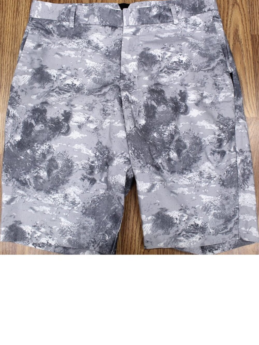 Sz 30 | NIKE GOLF DRI-FIT COTTON/POLY/SPANDEX MODERN FIT SHORTS GRAY